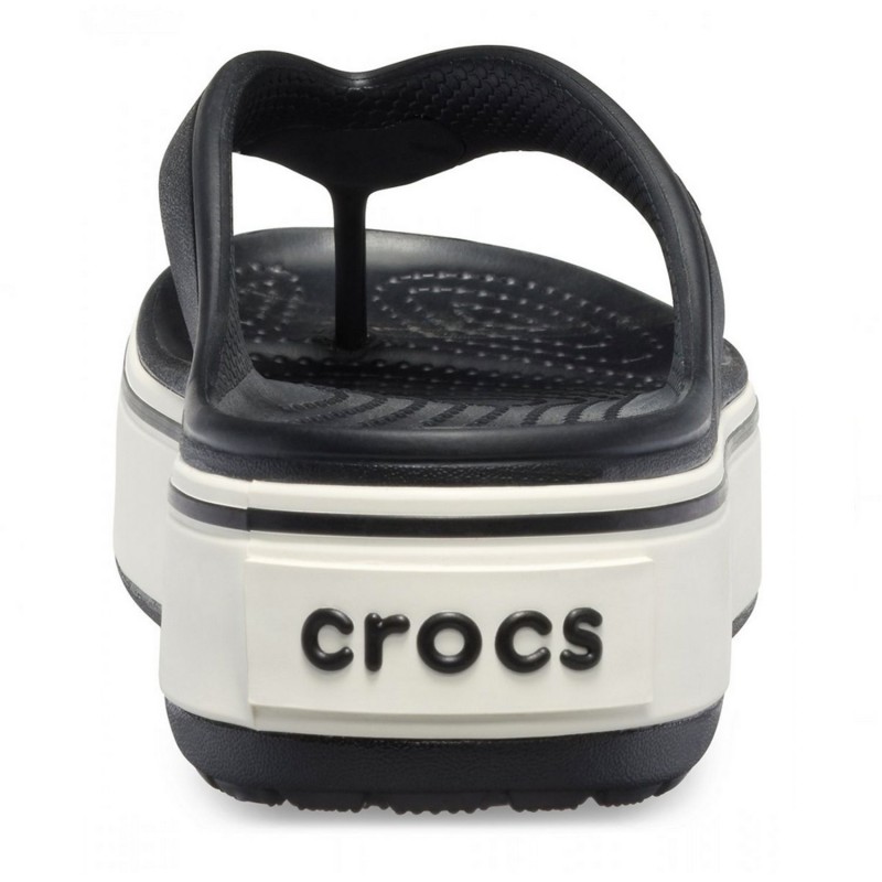 CROCS woman thong sandal CROCBAND ™ model PLATFORM FLIP W art. 205681