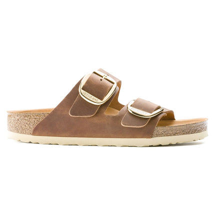 ARIZONA (BIG BUCKLE PELLE) - Sandalo da donna BIRKENSTOCK plantare in sughero e lattice