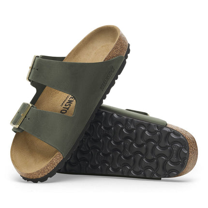 ARIZONA (BIG BUCKLE PELLE) - Sandalo da donna BIRKENSTOCK plantare in sughero e lattice