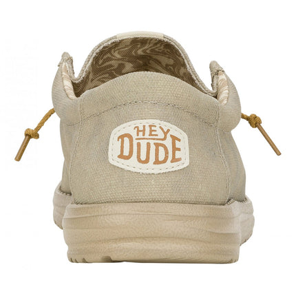 HD.41873 - Scarpa da uomo HEY DUDE modello WALLY WAXED CANVAS