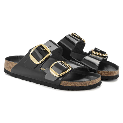 ARIZONA (BIG BUCKLE NATURAL) - Sandalo da donna BIRKENSTOCK plantare in sughero e lattice