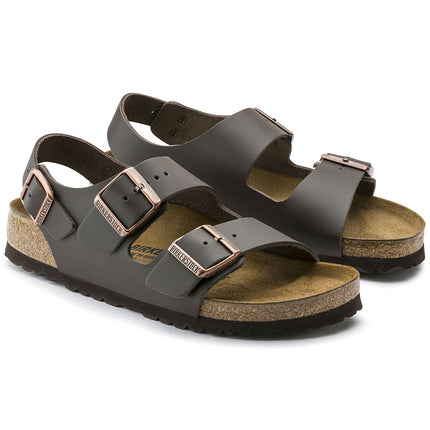 MILANO (PELLE) - Sandalo da donna e da uomo in pelle BIRKENSTOCK