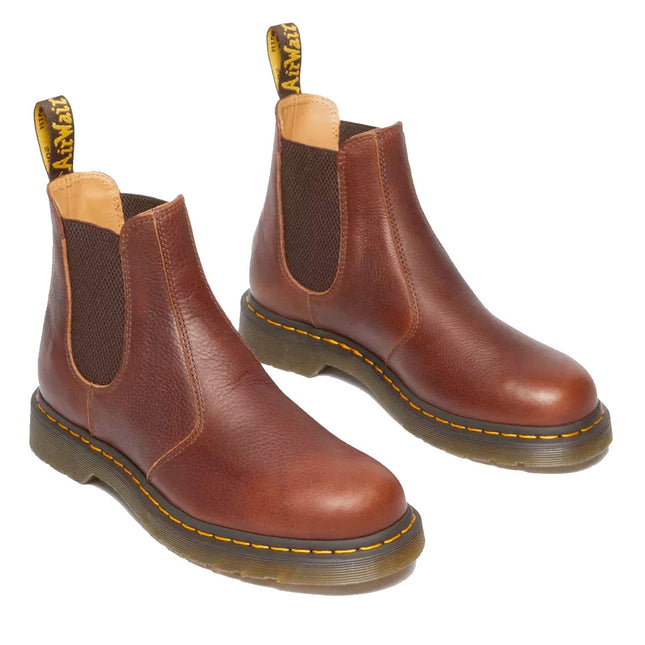 2976 - Stivali in pelle smooth marchio DR.MARTENS