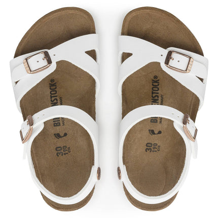 RIO (BIRKO-FLOR KIDS) - Sandalo da bambina Birkenstock con due fasce e cinturini regolabili