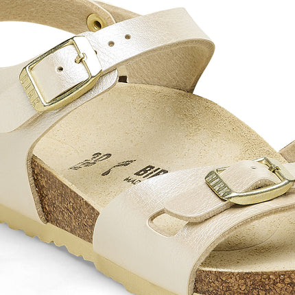 RIO (BIRKO-FLOR KIDS) - Sandalo da bambina Birkenstock con due fasce e cinturini regolabili