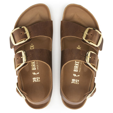 MILANO (BIG BUCKLE) - Sandalo da donna e da uomo in pelle BIRKENSTOCK