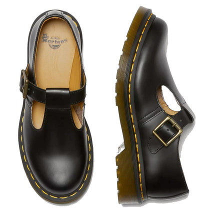 POLLEY - Scarpe in pelle smooth marchio DR.MARTENS