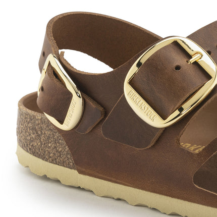 MILANO (BIG BUCKLE) - Sandalo da donna e da uomo in pelle BIRKENSTOCK