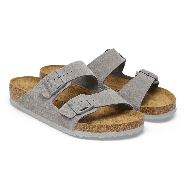 ARIZONA (SUEDE LARGA) - Sandalo da donna in pelle BIRKENSTOCK con doppia fascia