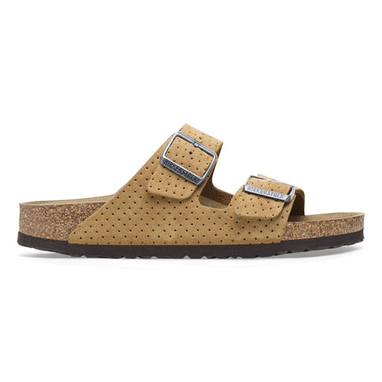 ARIZONA (SUEDE EMBOSSED) - Sandalo da donna in pelle BIRKENSTOCK con doppia fascia