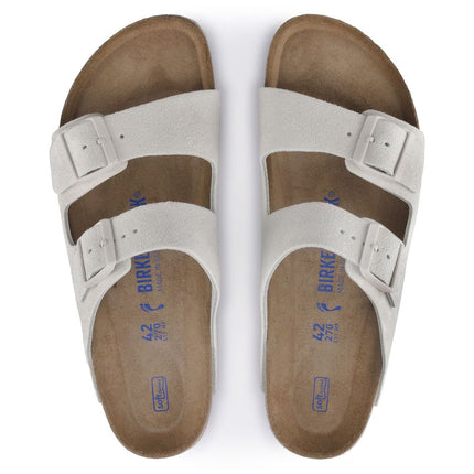 ARIZONA (SUEDE SOFT) - Sandalo da donna in pelle BIRKENSTOCK con doppia fascia