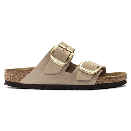 ARIZONA (BIG BUCKLE NUBUCK) - Sandalo da donna BIRKENSTOCK plantare in sughero e lattice