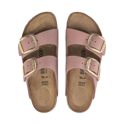 ARIZONA (BIG BUCKLE NUBUCK) - Sandalo da donna BIRKENSTOCK plantare in sughero e lattice