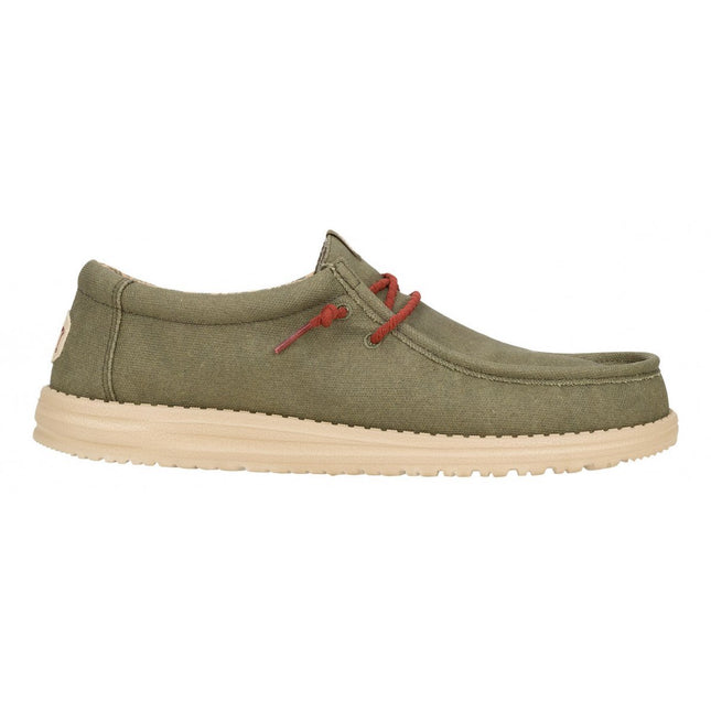 HD.41873 - Scarpa da uomo HEY DUDE modello WALLY WAXED CANVAS