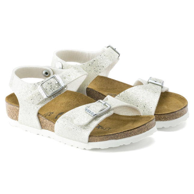 RIO (BIRKO-FLOR KIDS) - Sandalo da bambina Birkenstock con due fasce e cinturini regolabili