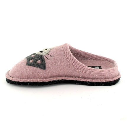 CUCHO - Pantofola da donna HAFLINGER in lana cotta