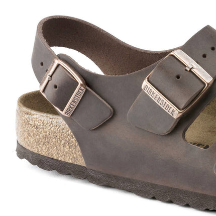 MILANO (PELLE) - Sandalo da donna e da uomo in pelle BIRKENSTOCK