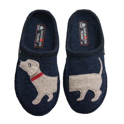 DOGGY - Pantofola da donna HAFLINGER in lana cotta