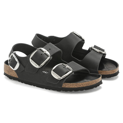 MILANO (BIG BUCKLE) - Sandalo da donna e da uomo in pelle BIRKENSTOCK