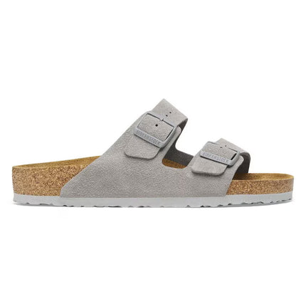 ARIZONA (SUEDE LARGA) - Sandalo da donna in pelle BIRKENSTOCK con doppia fascia