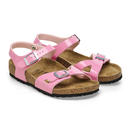 RIO (BIRKO-FLOR KIDS) - Sandalo da bambina Birkenstock con due fasce e cinturini regolabili