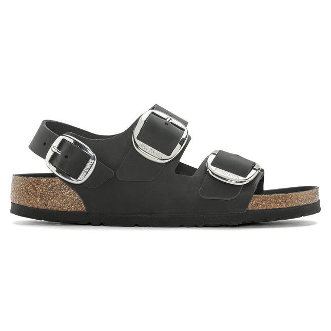 MILANO (BIG BUCKLE) - Sandalo da donna e da uomo in pelle BIRKENSTOCK