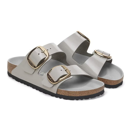 ARIZONA (BIG BUCKLE NATURAL) - Sandalo da donna BIRKENSTOCK plantare in sughero e lattice