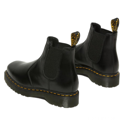 2976 BEX SQUARED - Stivali in pelle smooth marchio DR.MARTENS