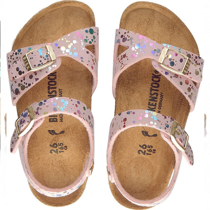 RIO (MICROFASER) - Sandalo a fasce da bambina BIRKENSTOCK