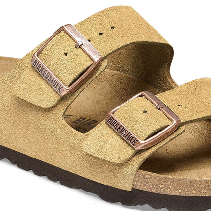 ARIZONA (SUEDE) - Sandalo da donna in pelle BIRKENSTOCK con doppia fascia