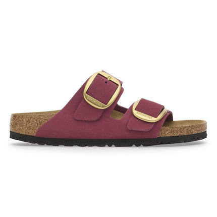 ARIZONA (BIG BUCKLE NUBUCK) - Sandalo da donna BIRKENSTOCK plantare in sughero e lattice