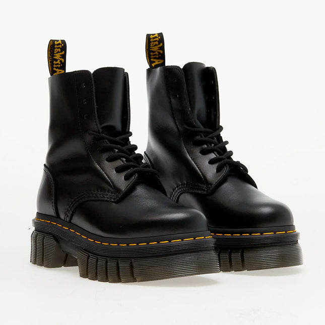 AUDRICK 8-EYE - Stivali stringati in pelle marchio DR.MARTENS