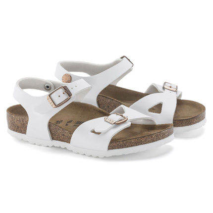 RIO (BIRKO-FLOR KIDS) - Sandalo da bambina Birkenstock con due fasce e cinturini regolabili