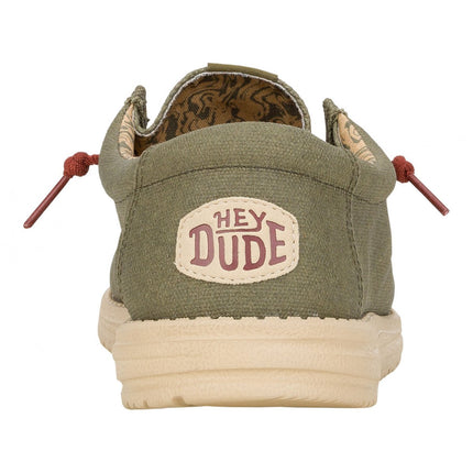 HD.41873 - Scarpa da uomo HEY DUDE modello WALLY WAXED CANVAS