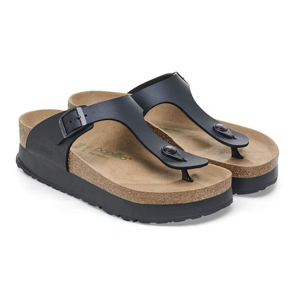 GIZEH (PLATFORM) - Sandalo da donna BIRKENSTOCK plantare in sughero e lattice