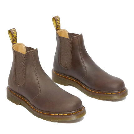 2976 YS - Stivali in pelle smooth marchio DR.MARTENS