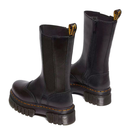 AUDRICK TALL - Stivali stringati in pelle marchio DR.MARTENS