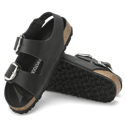 MILANO (BIG BUCKLE) - Sandalo da donna e da uomo in pelle BIRKENSTOCK