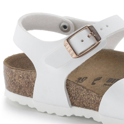 RIO (BIRKO-FLOR KIDS) - Sandalo da bambina Birkenstock con due fasce e cinturini regolabili