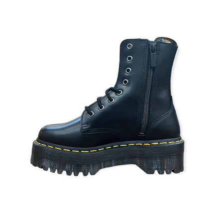 JADON - Stivali stringati in pelle smooth marchio DR.MARTENS