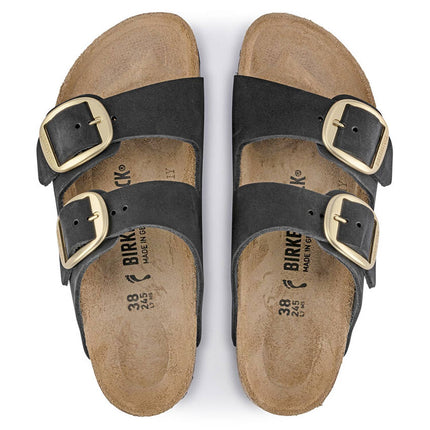 ARIZONA (BIG BUCKLE NUBUCK) - Sandalo da donna BIRKENSTOCK plantare in sughero e lattice