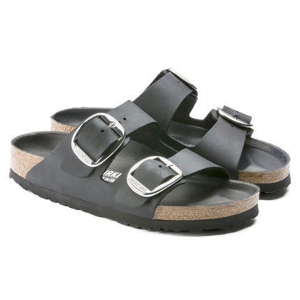 ARIZONA (BIG BUCKLE PELLE) - Sandalo da donna BIRKENSTOCK plantare in sughero e lattice