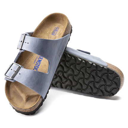 ARIZONA (PELLE SOFT) - Sandalo da donna in pelle BIRKENSTOCK con doppia fascia