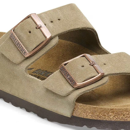 ARIZONA (SUEDE) - Sandalo da donna in pelle BIRKENSTOCK con doppia fascia