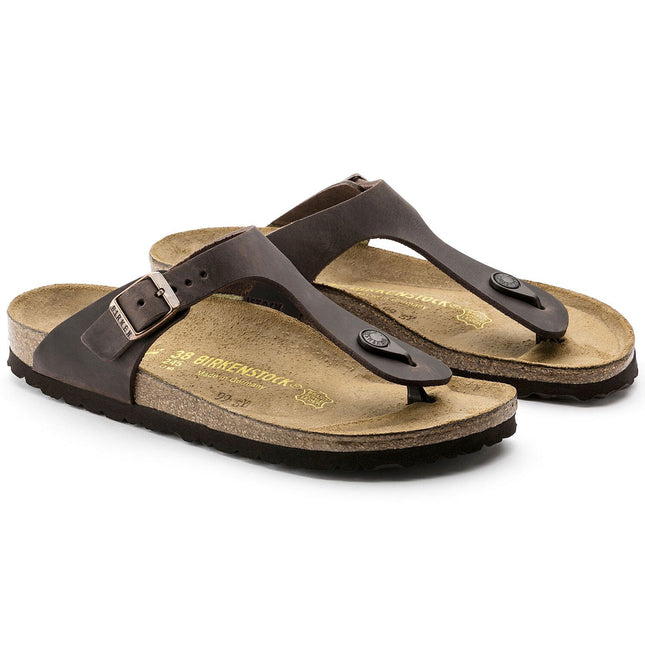 GIZEH (PELLE) - Sandalo infradito da uomo e da donna BIRKENSTOCK