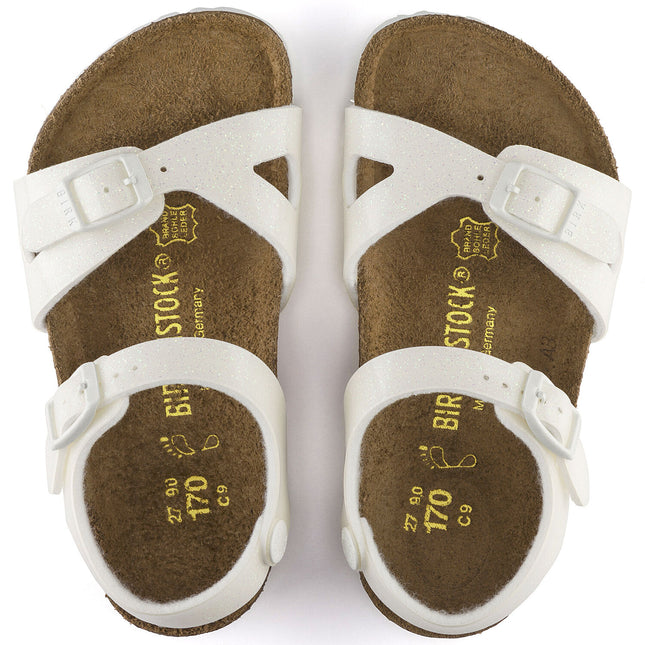 RIO (BIRKO-FLOR KIDS) - Sandalo da bambina Birkenstock con due fasce e cinturini regolabili