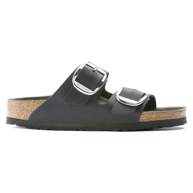 ARIZONA (BIG BUCKLE PELLE) - Sandalo da donna BIRKENSTOCK plantare in sughero e lattice