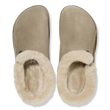 ZERMATT SHEARLING - Pantofola da donna in feltro di lana BIRKENSTOCK