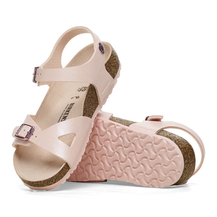 RIO (BIRKO-FLOR KIDS) - Sandalo da bambina Birkenstock con due fasce e cinturini regolabili