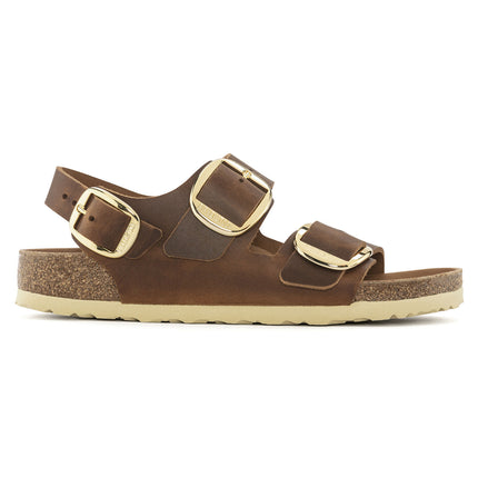 MILANO (BIG BUCKLE) - Sandalo da donna e da uomo in pelle BIRKENSTOCK